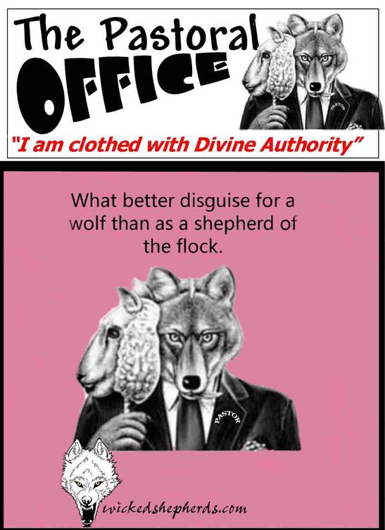 A wolf disguised as a shepherd