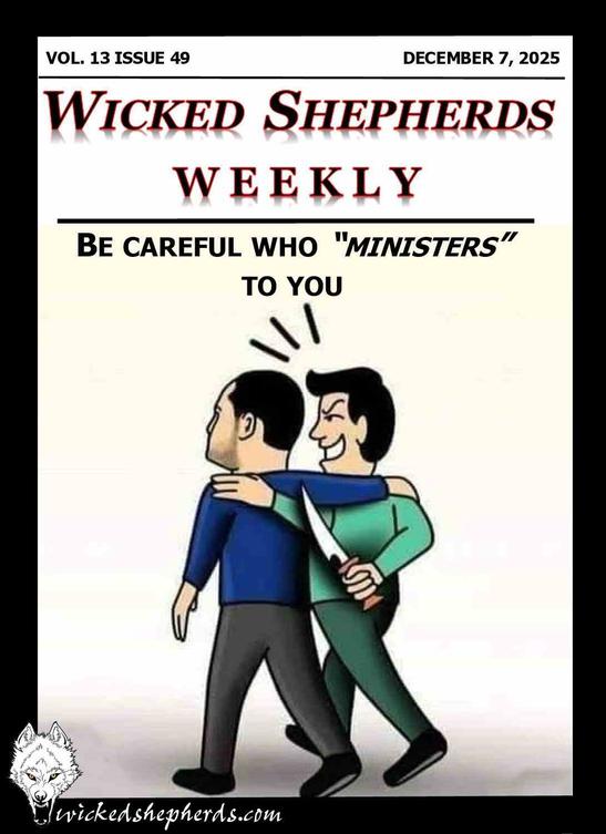 Be careful who ministers to you