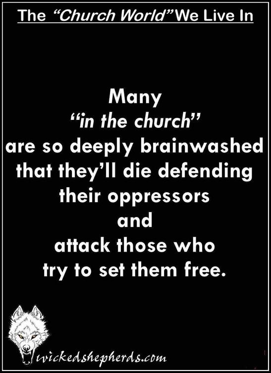 Being brainwashed at church