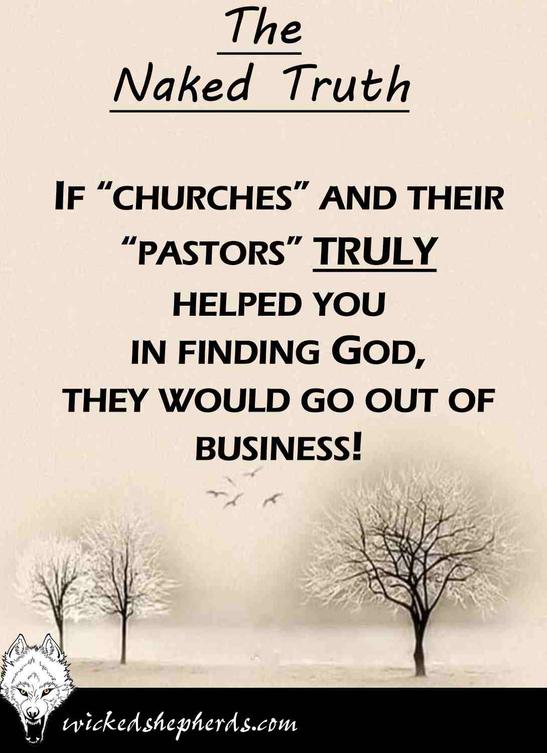 Churches and pastors going out of business