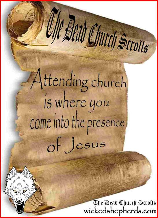 Coming into the presence of Jesus