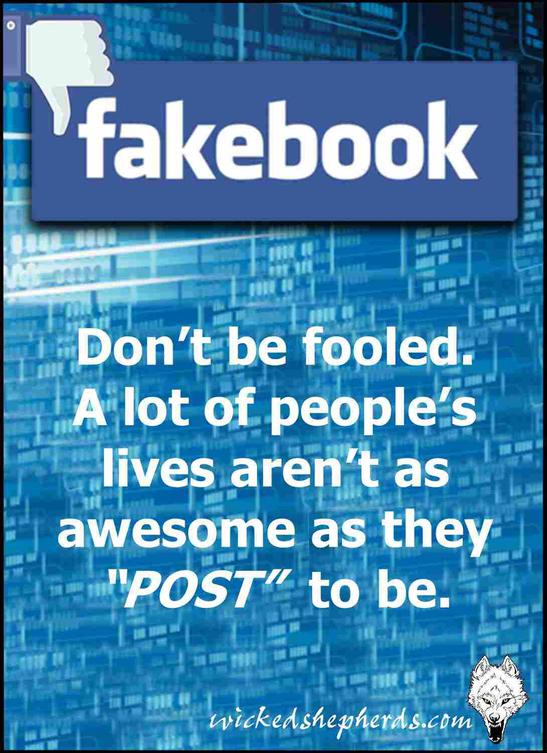 Do not be fooled by Fakebook