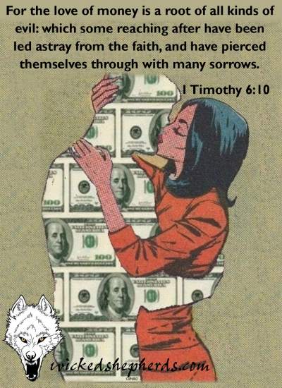 For the love of money
