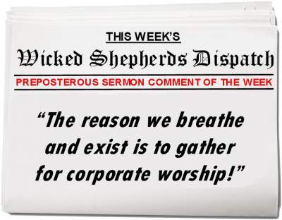 Gathering for corporate worship