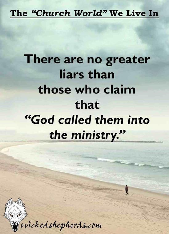God called them into the ministry