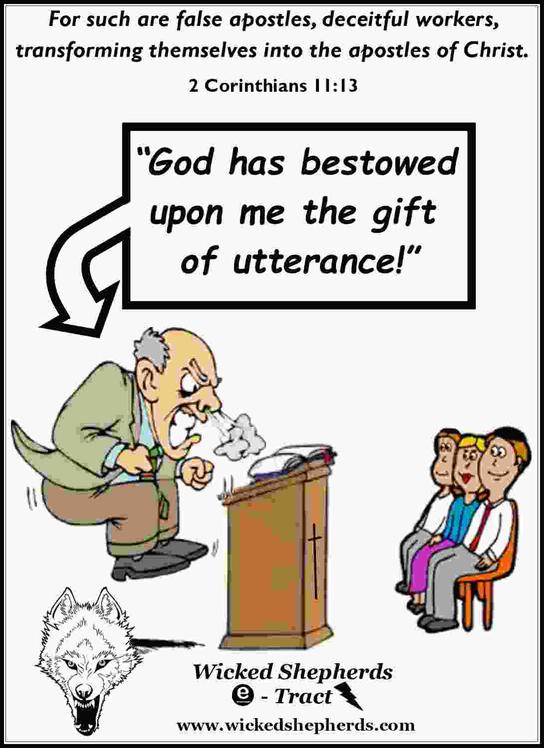 God has given me the gift of utterance