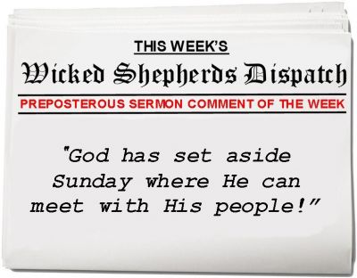 God has set aside Sunday 