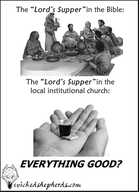 Having Communion in Church