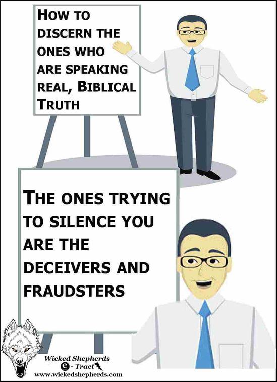 How to discern the deceivers and fraudsters