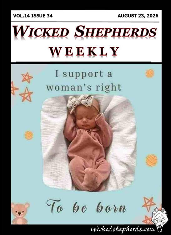 I support the right of a woman to be born