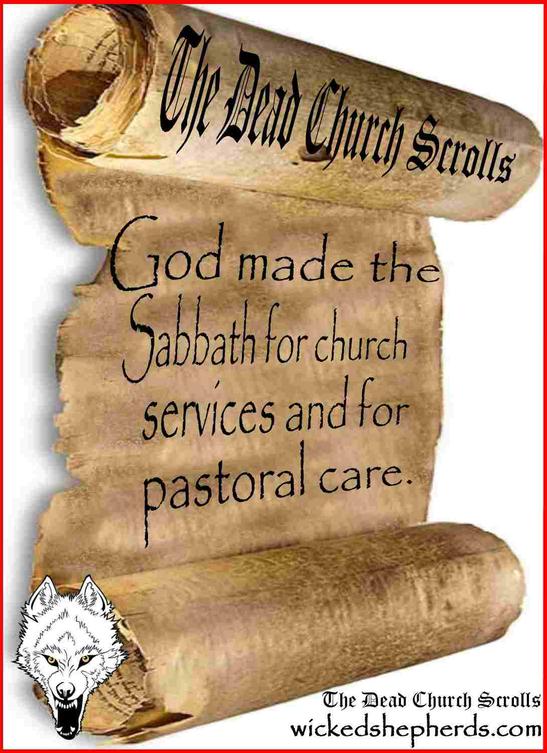 Is the Sabbath for church services