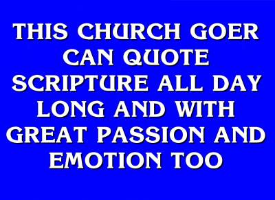 Jeopardy Answer - Satan