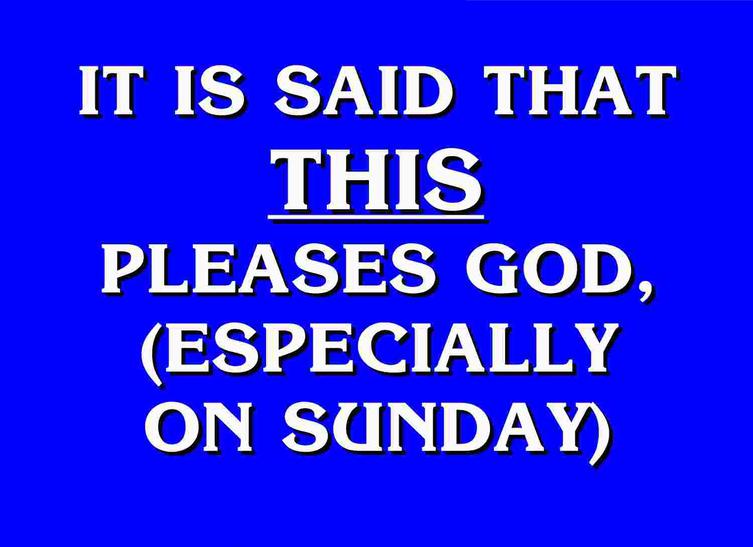 Jeopardy Answer
