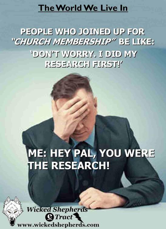 Joining up for church membership