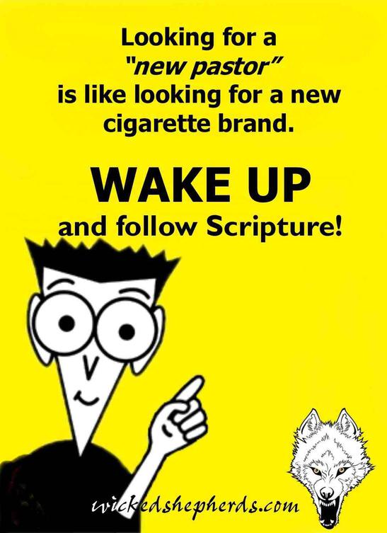 Looking for a new pastor