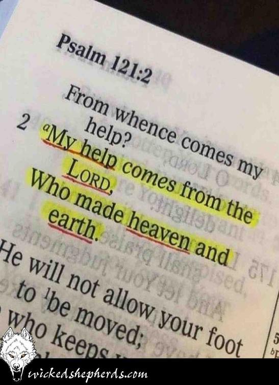 My help comes from the Lord