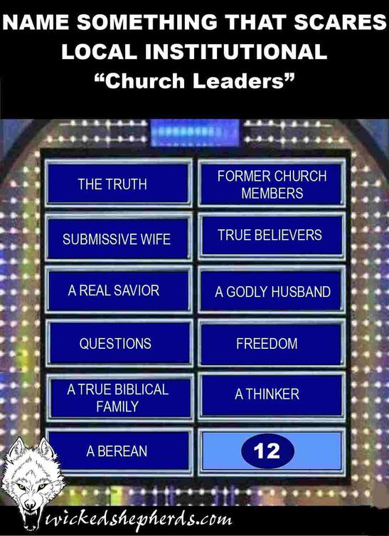 Name something that scares pastors