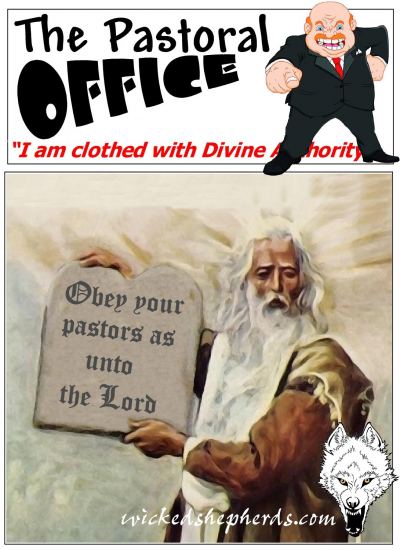 Obey your pastors as unto the Lord