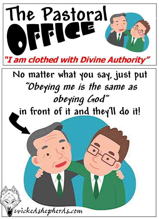 Obeying me is the same as obeying God