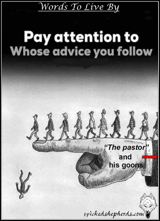 Pay attention to who you follow