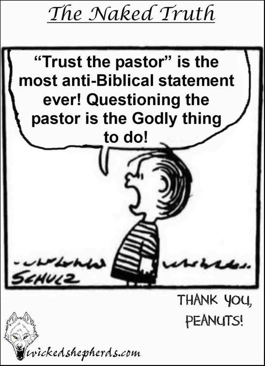 Questioning the pastor