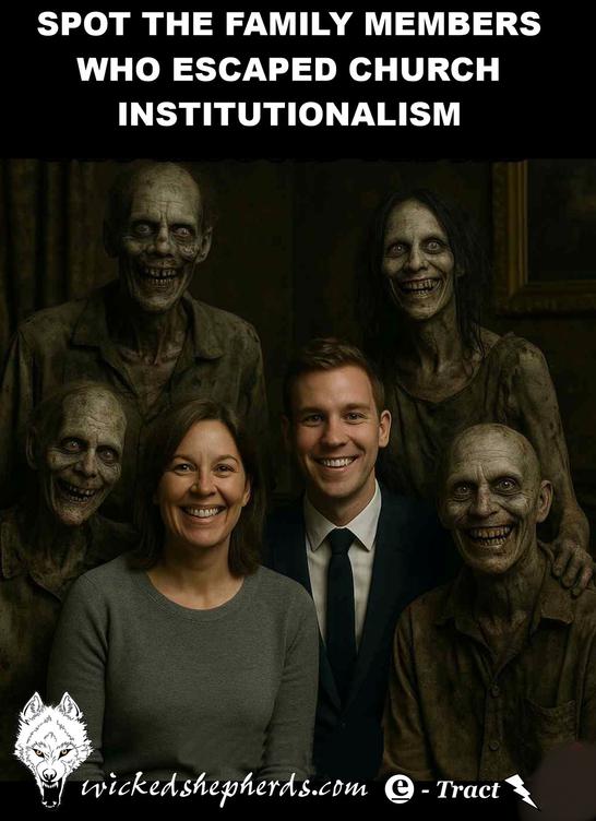 Spot the family members who escaped church institutionalism