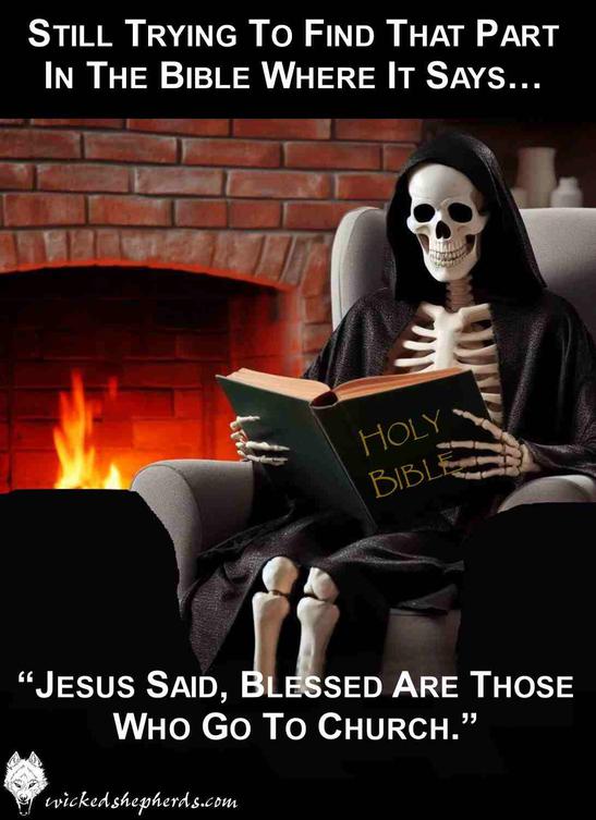 Still trying to find that in the Bible