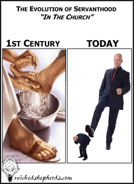 The evolution of servanthood in the church
