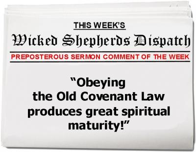 The law and spiritual maturity
