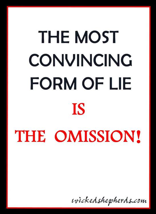 The most convincing form of lie