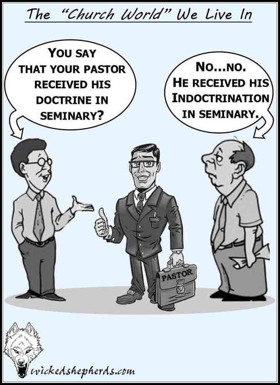 The pastor and his indoctrination