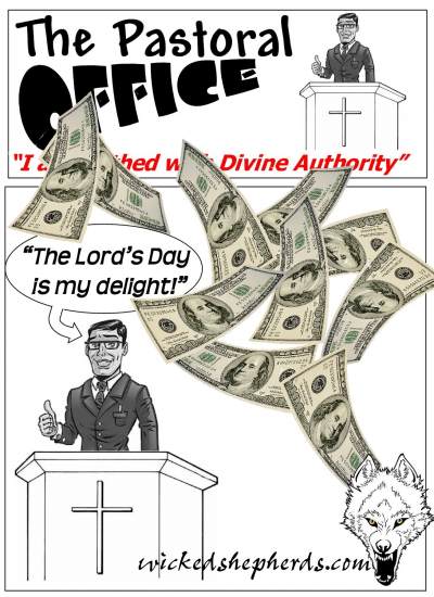 The pastor says Sunday is my delight