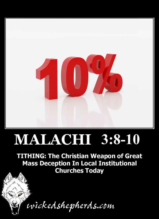 The tithing deception in church