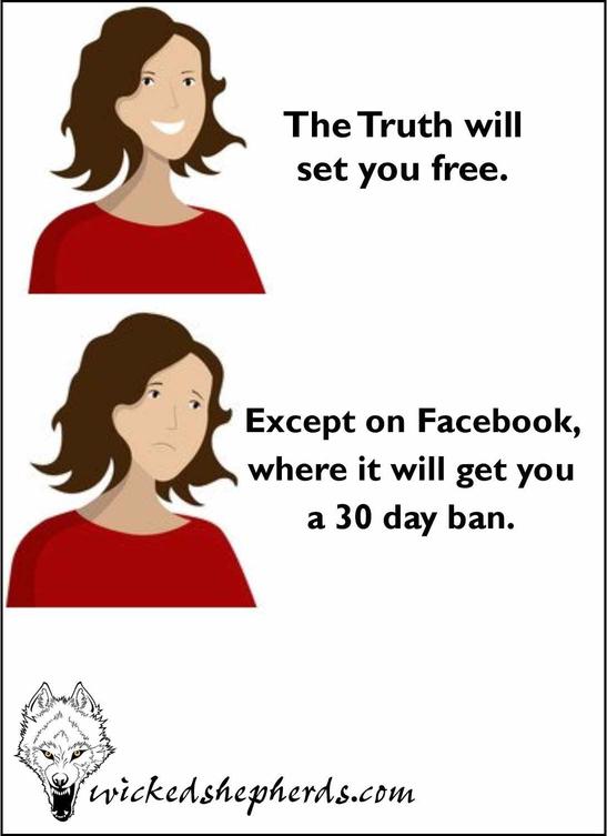 The Truth will set you free except at church