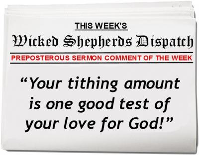 Tithing and your love for God