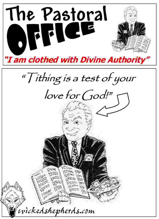 Tithing is a test of your love for God