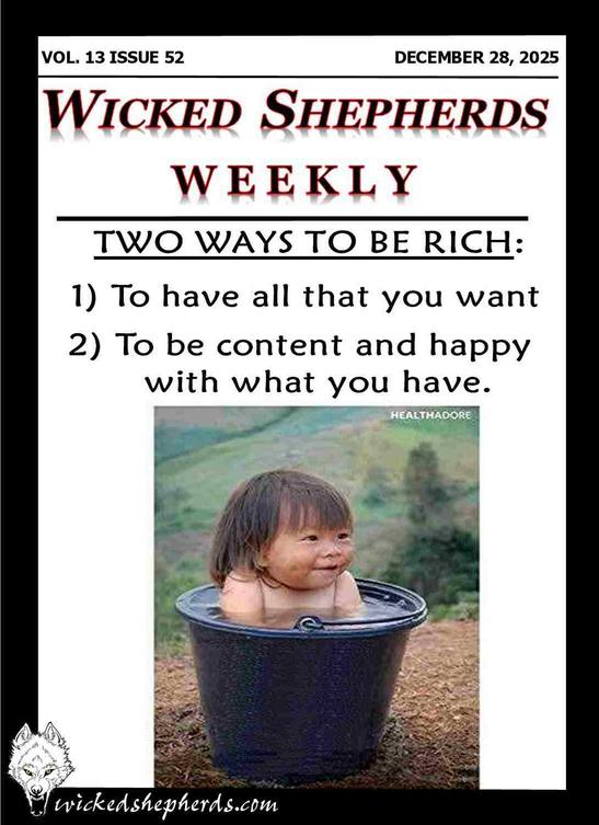 Two ways to be rich