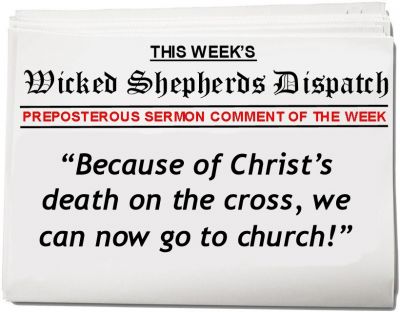 We can now go to church because of Christ