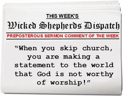 When you skip church