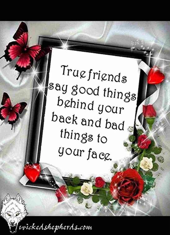 Who are your true friends