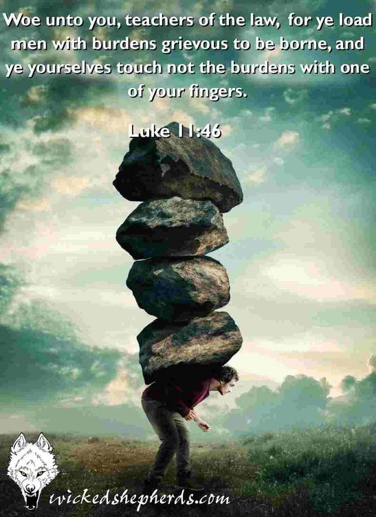 Woe unto you teachers of the law