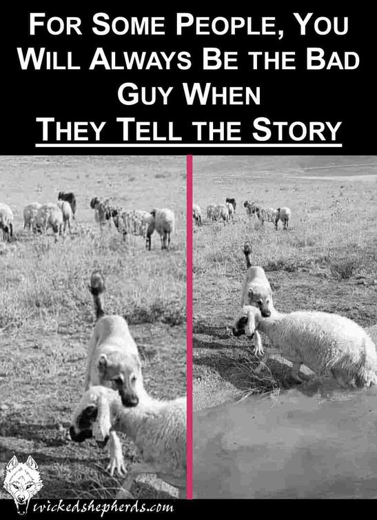 You are always the Bad Person